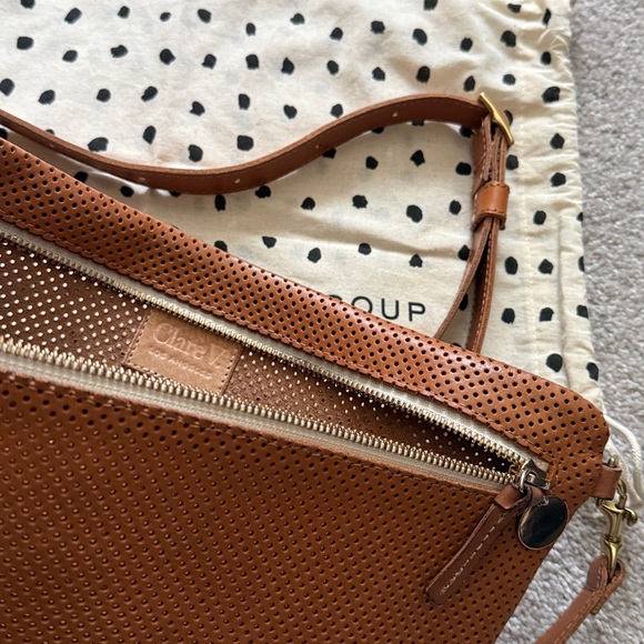 Clare V. Grande Fanny
Color is Cuoio Perf - Picture 3 of 6